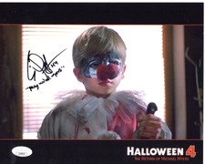 Erik Preston signed 8x10 Photo Young Michael Myers Halloween JSA Authentication