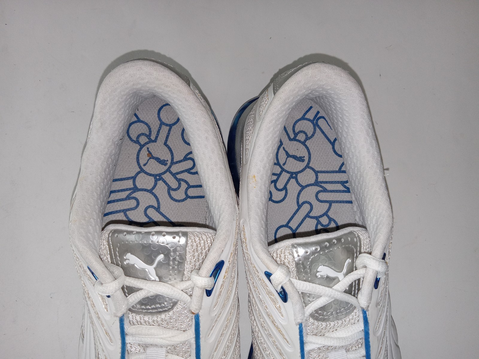 PUMA*CELL VOLTRA*MENS*SHOES*WHITE*BLUE*SILVER~Size 9 thumbnail 7