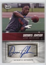 2012 SAGE Hit Auto Damaris Johnson #A86 Auto 0lb8