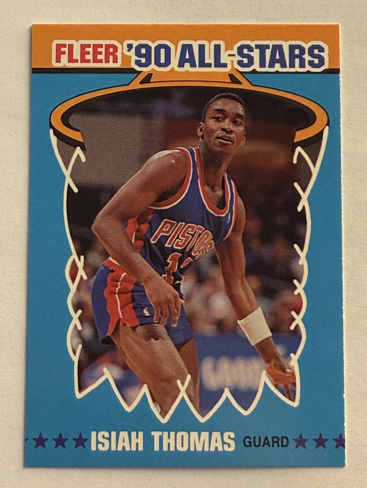 1990-91 Fleer - All-Stars Isiah Thomas #6