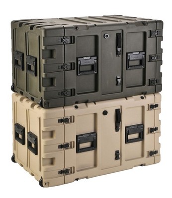 SKB Cases 3RR-9U24-25B 9U 24'' Deep Removable Shock Rack & Transport Case New