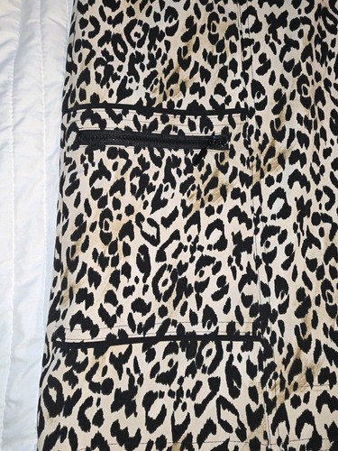 Chicos Zenergy Womens Tennis or Golf Skort Animal Print Size 2 = Large - 第 2/12 張圖片