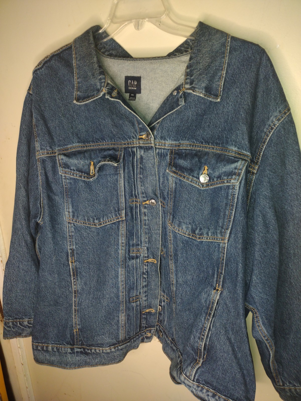 Gap 6xl Button Down Denim Jacket - image 2