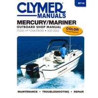 Mercury Mariner 4-Takt AußEnborder 75-225 PS 2001-2003 Werkstatthandbuch Clymer