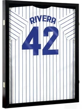 Football Jersey Display Frame Case Pro UV Box Lockable with UV Protection Hanger