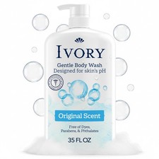 Ivory Body Wash, Designed for the Whole Family, 35 Ounce Pack of 1 , White