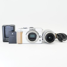 Olympus PEN E-PL1 SLR Camera silver M.Zuiko 14-42mm Zoom Lens Battery Tested