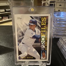 2026 Topps ProFiles by Ken Griffey Jr. Juan Soto New York Mets Insert #TP-11