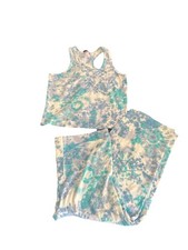 Vintage Victorias Secret Tye Dye Pajama Set Size Large