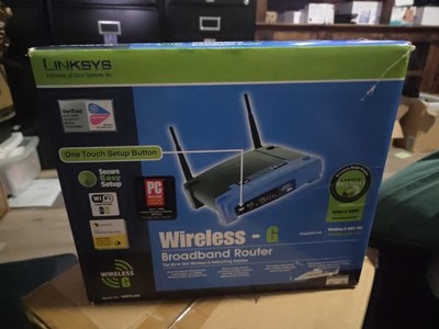 Linksys Wireless-G 2.4GHZ Broadband Router with Speed Booster WRT54GS V.6