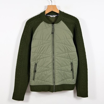 KARI TRAA _ DAMEN FULL ZIP STEPP CARDIGAN PULLOVER STRICK UNIKAT _ Gr. M