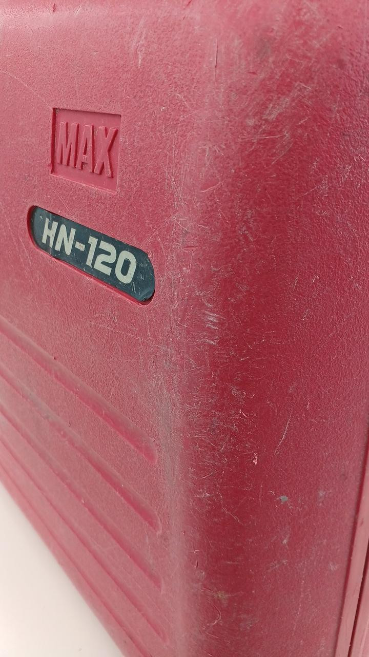 Max HN-120 High Pressure Concrete Pin Nailer SuperNailer Used w/ Box Tested