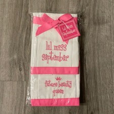 Burp Cloth 2 Lil Miss September