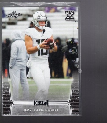 B0595- 2020 Leaf Draft Football Karten #1-100 + Inserts - You Pick