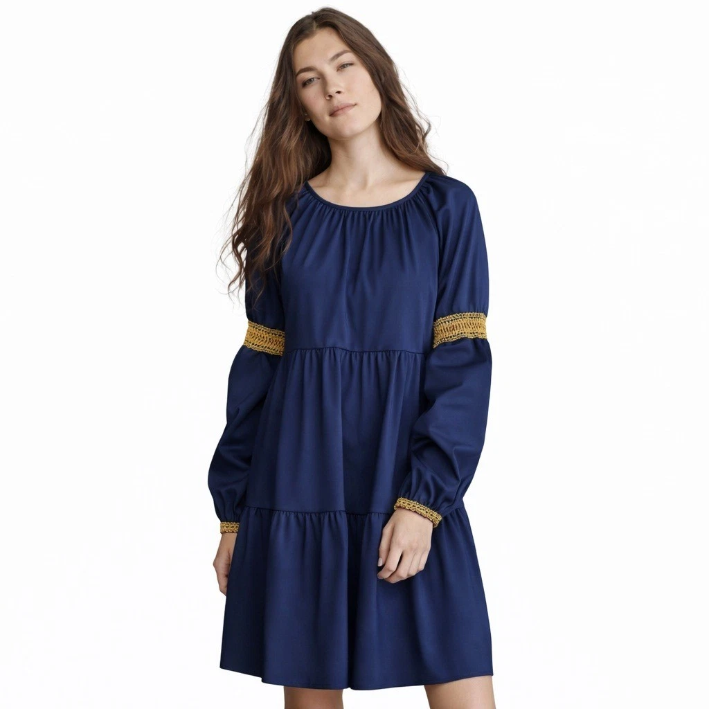 elizabeth and james blue dress Be Elizabeth by James & Lottie Girls Charlotte Smocked Dress