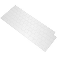 Reusable White Silicone Keyboard Protector for Laptop Dust Spill Protection