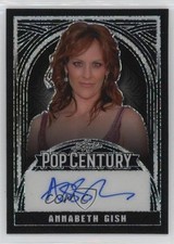 2024 Leaf Metal Pop Century Black Mojo 2/2 Annabeth Gish #BA-AG2 Auto 13u1