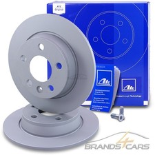 ATE 2x BREMSSCHEIBE VOLL Ø268 HINTEN FÜR VW SHARAN 7M