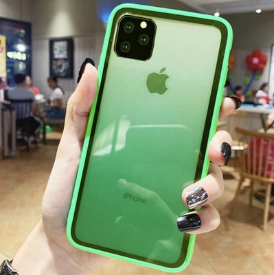 iPhone XS MAX für Green Gradient Bumper Stoßfest Schutzhülle