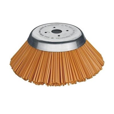 Lessmann Kegelbürste HFB D.200mm Bohr.25,4mm PES 25mm 10000min-¹