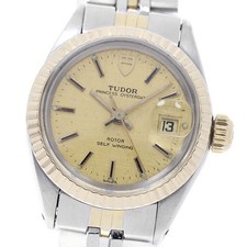 TUDOR Princess Oyster Date 92413 YG bezel gold Dial Automatic Ladies 957151