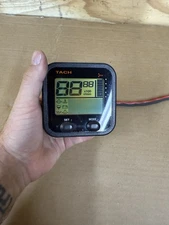 YAMAHA OUTBOARD SQUARE COMMAND LINK TACHOMETER GAUGE 6Y8-8350T-01-00