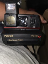 Polaroid Impulse AF Instant Film Camera Sonar AutoFocus 600 Series Tested Renewe