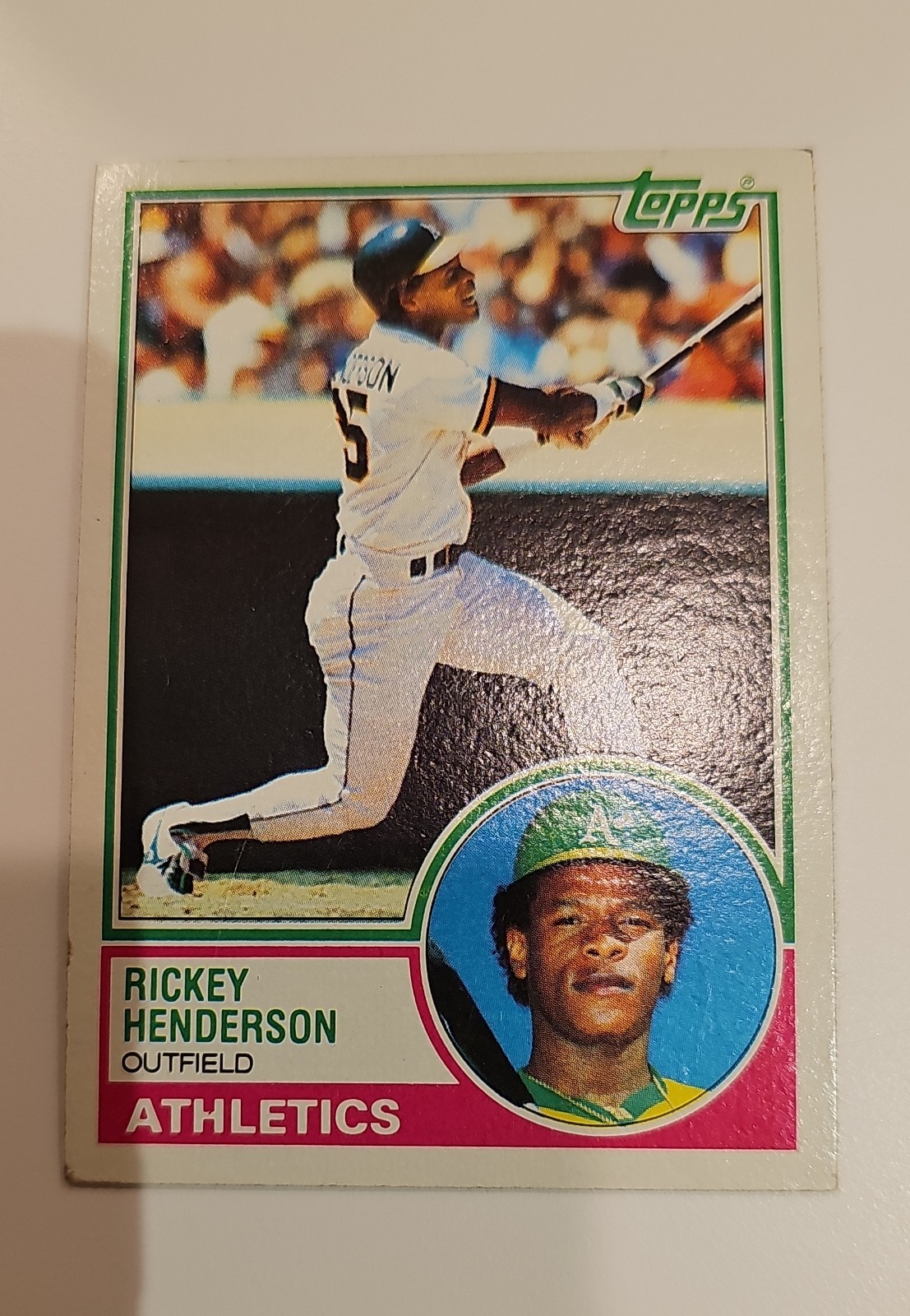 1983 Topps - Rickey Henderson #180