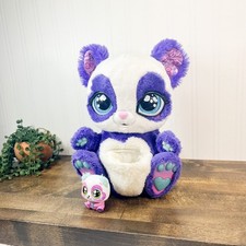 Peek-A-Roo Interactive Panda-Roo Plush Toy with Baby and Over 150 Sounds Works