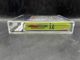 1st Print Mario & Luigi Superstar Saga Nintendo GBA VGA 95 FACTORY SEALED WATA