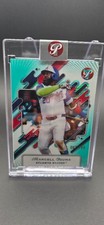 2025 Topps Pristine - Marcell Ozuna #89 Aqua Refractor /199