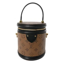 LOUIS VUITTON Cannes 2WAY M43986 Monogram reverse Monogram canvas Camel Wome...