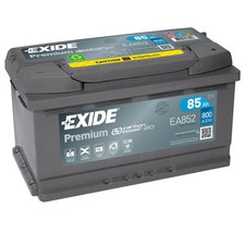 Autobatterie Exide EA852 12V 85Ah 800A Starterbatterie