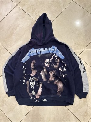 Vintage Full Printed Tour 1992 Sun Fated Metallic Sweatshirt XL Zustand 9,5/10