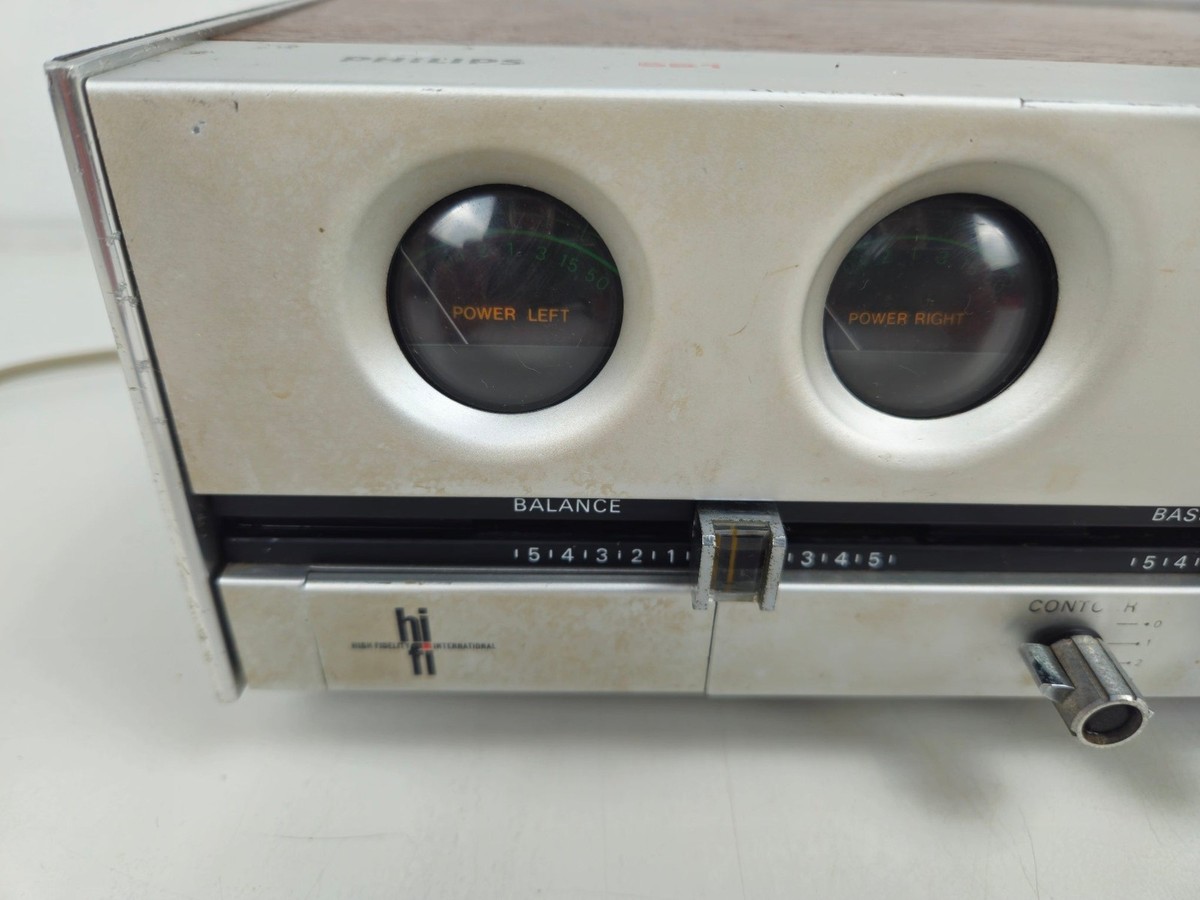 アンプ PHILIPS 22RH521 Philips - 22RH521 - Stereo Integrated Amplifier - Class A | eBay
