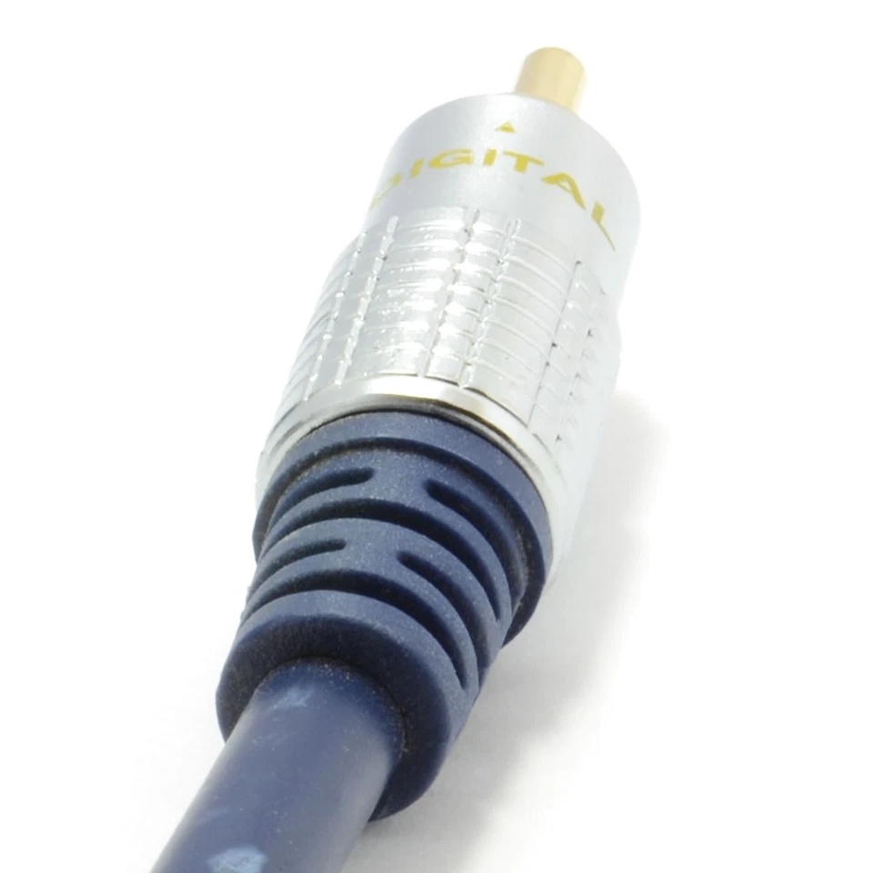 3m Pure HQ OFC Shielded Subwoofer/Composite 75Ohm Digital Cable Gold [006487] - Image 3 of 4