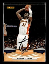 2009-10 Panini #256 Ronny Turiaf IN PERSON AUTO!