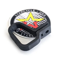 Black Brake Line Guide - Replaces Yamaha 4DA-23389-00-00 Starcycle SCBHG-YZ-BK