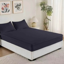 Zippered Mattress Encasement Waterproof Mattress Protector 8-10 inch Deep Fitted