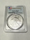 2024 $1 Silver American Eagle First Strike PCGS MS70 - Blue Flag Label