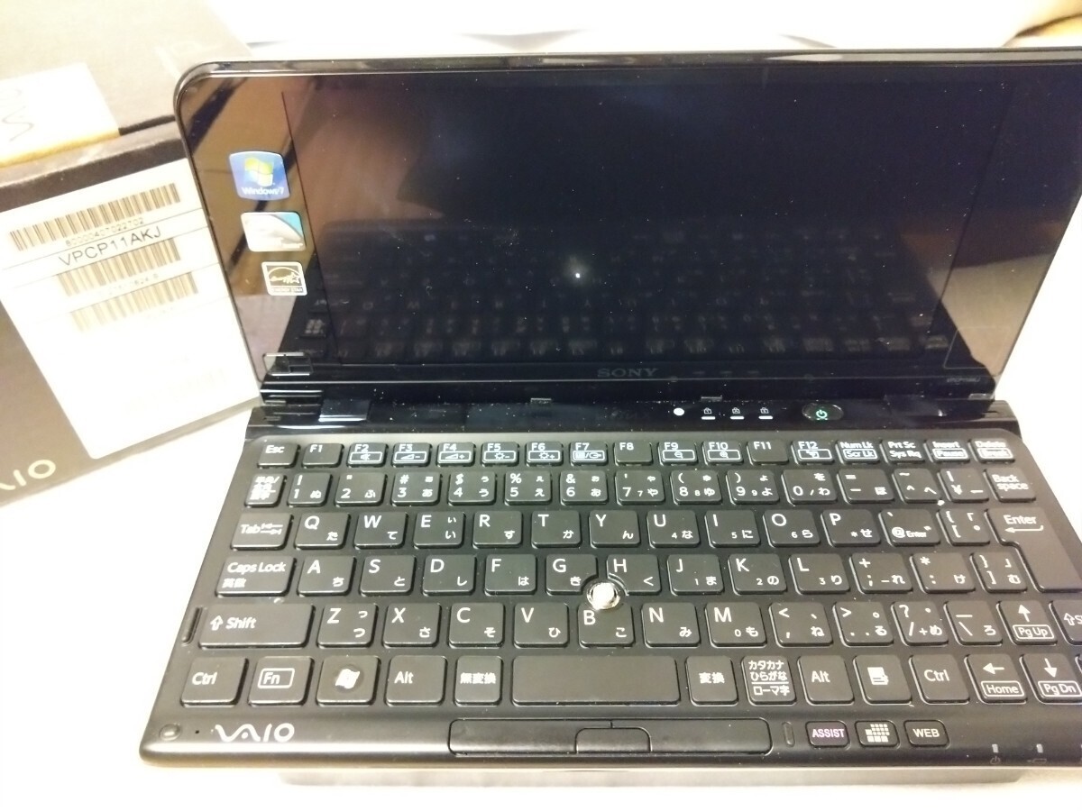 SONY VAIO VPCP11AKJ P Personal Computer Type Notebook PC 128GB