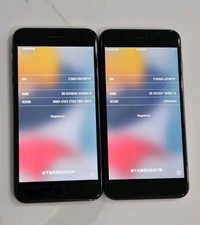Lot of 2 Apple iPhone 7 Plus 128GB and 256GB Black - For parts READ