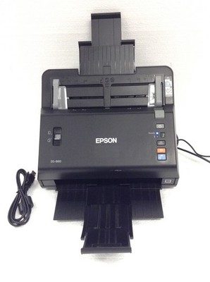 Epson Workforce DS-860 J351A Document Scanner 79K Scans USB ADF, No Ac Adapter