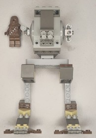 LEGO Star Wars Imperial AT-ST 7127 Complete Set, Chewbacca, No Box, Assembled
