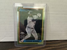 2025 Topps Chrome Update Series - 1990 Topps Baseball Yordan Alvarez /10 #90CU-7