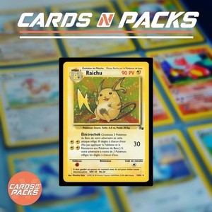 Carte Pokemon Raichu 14/62 HOLO Set Fossile Edition 2 NM