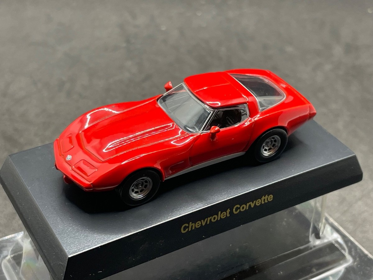 1/64 Kyosho USA Collection Chevrolet Corvette Red diecast model