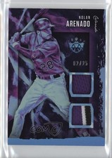 2020 Panini Diamond Kings DK Materials Holo Blue 2/25 Nolan Arenado #DKM-NA s1i