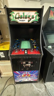 Galaga Arcade Machine by Midway 1981 Original Artwork Working Sound