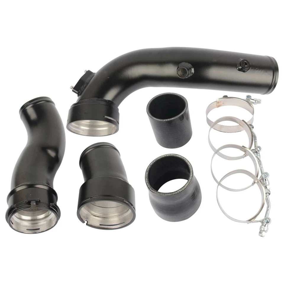 Tubo de carga + kit de tubo de refuerzo para BMW 3.0L N55 535i 640i 740i F10 F12 F13 Foto 4 de 4